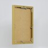 Cadre photo Effect en aluminium Quadro 59,4x84,1 cm or verre clair