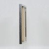Cadre photo Effect en aluminium Quadro 59,4x84,1 cm argenté brillant verre clair