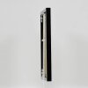 Cadre photo Effect en aluminium Quadro 14,8x21 cm noir brillant verre clair