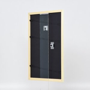 Effect cadre en bois profil 32 vert 28x35 cm verre normal