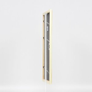 Effect cadre en bois profil 32 vert 28x35 cm verre normal