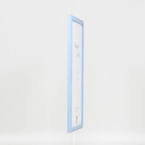 Cadre en bois Effect Profil 32 bleu 35x50 cm verre normal