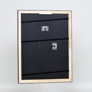 Cadre photo en bois Platin 15x20 cm avec verre normal