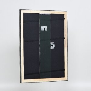 Cadre photo en bois Platin 20x25 cm avec verre normal