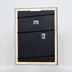 Cadre photo bois Effect Profil 40 Platin 23x70 cm verre normal