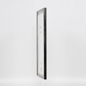 Cadre photo en bois Effect Profil 40 Platin 29,7x42 cm