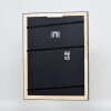 Cadre photo en bois Effect Profil 40 Platin 29,7x42 cm