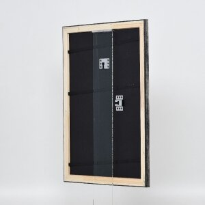 Cadre photo en bois Effect Profil 40 Platin 40x60 cm