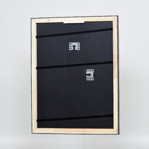 Cadre photo en bois Effect Profil 40 Platin 40x60 cm