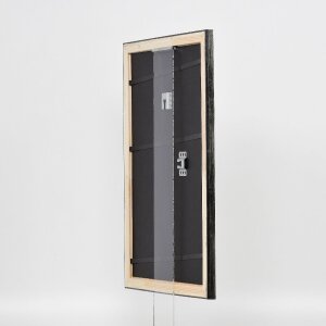 Cadre photo en bois platin DIN A1 - profil 40 cm