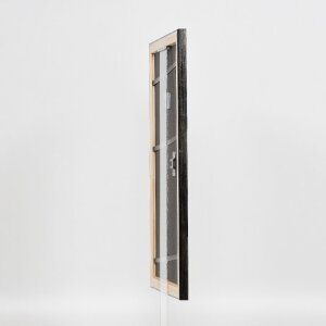 Cadre photo en bois effet platine 30,5x91,5 cm verre normal