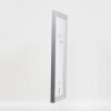 Cadre photo bois profil 41 argent 10x15 cm verre clair