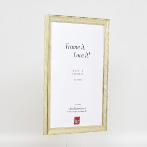 Cadre photo bois effet antique argent 13x18 cm verre clair