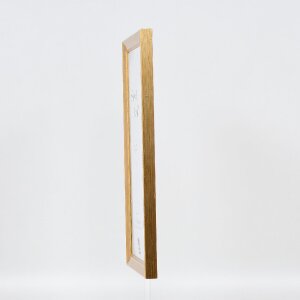 Cadre photo en bois profil 41 antikgold 30x45 cm verre clair