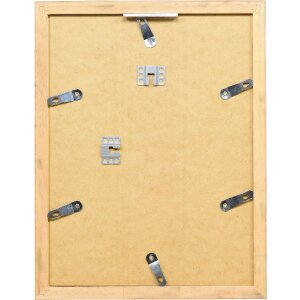 Cadre photo bois effet antiksilver 35x100 cm verre clair