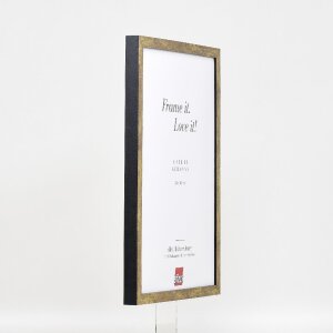 Cadre photo en bois antikgold 25x30 cm – Effect Profil 42