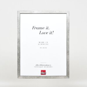 Effect Cadre Photo Profil 42 Verre Transparent Argent 30x40 cm