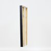 Cadre photo bois profil 42 verre transparent anthrazit 30x40 cm