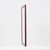 Cadre photo en bois effect Profil 43 rouge 7x10 cm