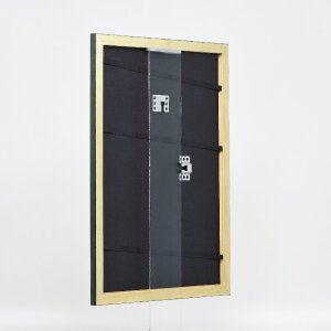 Cadre photo en bois Effect Profil 43 tannegreen 10x10 cm verre normal