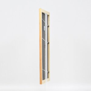 Cadre photo en bois naturel profil 43 10x10 cm