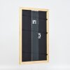 Cadre photo en bois doré profil 43, 13x13 cm