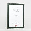 Cadre photo en bois profil 43 tannegreen 13x13 cm