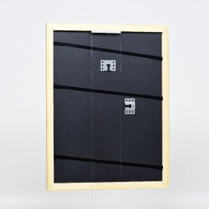 Cadre photo en bois naturel 15x20 cm – verre standard