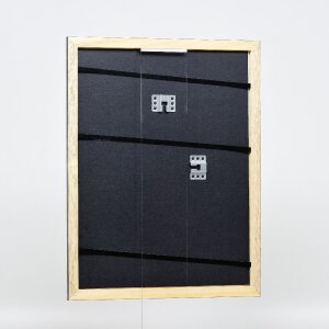 Effect Cadre Photo Bois Profil 43 Noir Brillant 20x20 cm