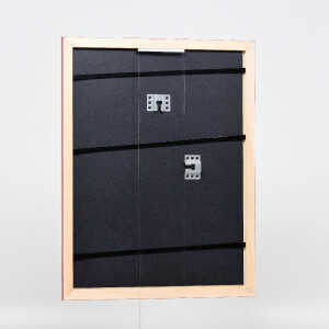 Cadre photo en bois profil 43, rouge brillant, 20x25 cm, verre normal