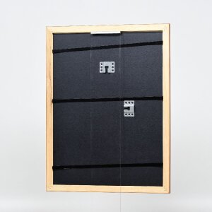 Cadre photo en bois profil 43 marron 20x28 cm