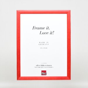 Cadre photo en bois Profil 43 lachs 23x70 cm verre normal