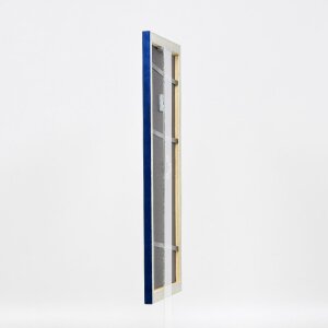 Cadre photo en bois Effect Profil 43 royalblau 25x50 cm