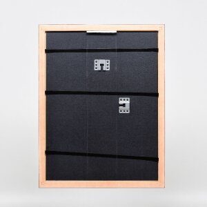 Cadre photo en bois profil 43 rouge 27x48 cm