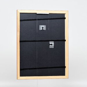 Cadre photo en bois profil 43 marron 27x48 cm