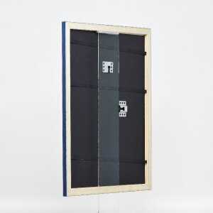 Cadre photo bois profil 43 royalblau 28x35 cm verre normal