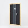 Cadre photo en bois doré 29,7x42 cm avec verre normal