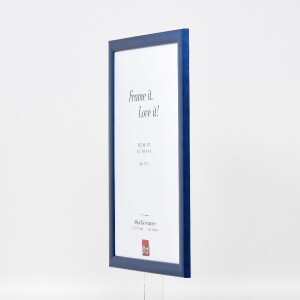Cadre photo bois profil 43 royalbleu 29,7x42 cm verre normal