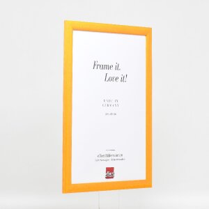 Cadre photo bois Profil 43 honey 40x50 cm verre normal