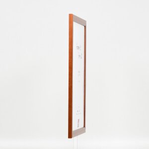 Cadre photo en bois effet profil 43 marron 40x50 cm