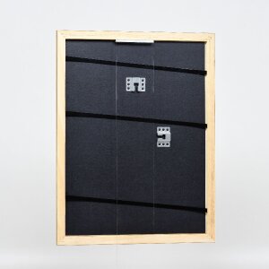 Cadre photo en bois doré 40x60 cm avec verre normal