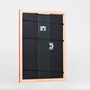 Cadre photo bois lachs 40x60 cm verre normal