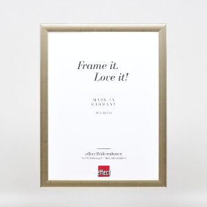 Cadre photo bois effet profil 43 argent 45x60 cm