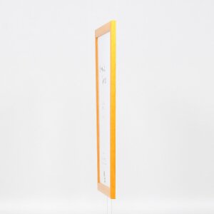 Cadre photo murale bois miel 45x60 cm verre standard