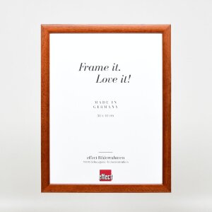 Cadre photo en bois profil 43 marron 45x80 cm