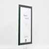 Cadre photo bois profil 43 tannegreen 50x65 cm verre normal