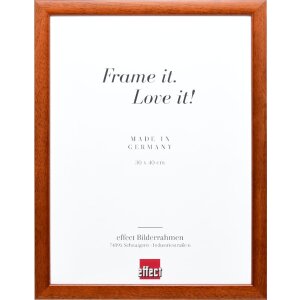 Cadre photo en bois profil 43 brun 50x75 cm