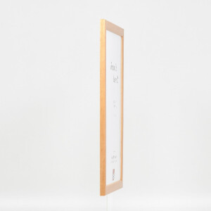 Cadre photo bois nature profil 43 70x100 cm verre standard