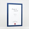 Effect Cadre Photo Bois Profil 43 Royalbleu 70x70 cm
