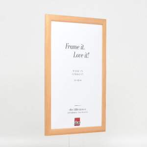 Effect Cadre Photo Bois Naturel 70x70 cm